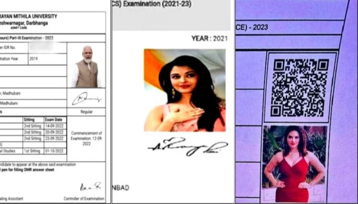 Wrong Photo on Admit Cards