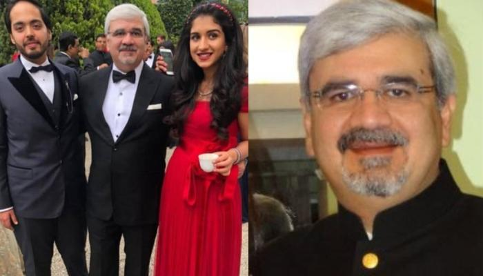 Radhika Merchants Father