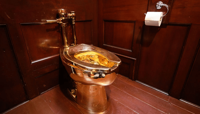 Gold Toilet